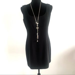 Liz Claiborne Black Cocktail Dress Size 8
